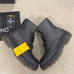 Valentino Ivana Lug Sole Boots